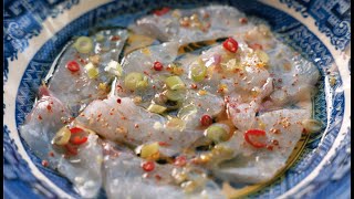 Recipe Rockfish Crudo with Thai Flavors [upl. by Adnovaj]