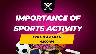 LMCE2092  Speech  Importance Of Sports Activity  A200104 [upl. by Costin]