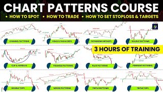 Become a Chart Patterns BEAST  3 Hours of Uninterrupted Chart pattern course for beginners💯😎 [upl. by Arek]