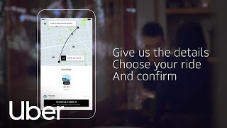 How To Schedule A Ride  Uber [upl. by Meluhs]