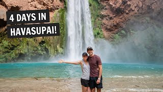 The ULTIMATE 4 days in Havasupai BUCKET LIST backpacking trip [upl. by Sedinoel]