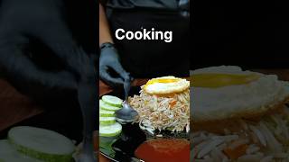 Easy Egg fried rice Cooking cooking [upl. by Julienne356]