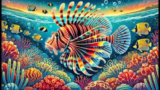 Lionfish Beauty Meets Danger in the Ocean [upl. by Murphy]