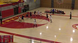 BHS vs San Leandro Girls JuniorVarsity Basketball [upl. by Ylhsa]