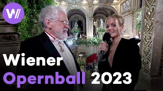 Wiener Opernball 2023  Teil I  Ankunft der Gäste [upl. by Mini502]