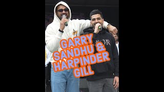 GARRY SANDHU  HARPINDER GILL  LIVE  garrysandhu [upl. by Kurtzman]