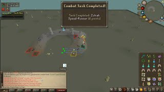 Zulrah Speed Runner OSRS  Grandmaster Combat Achievements  OSRS [upl. by Hodges]