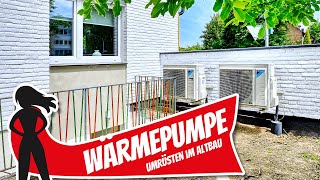 WÄRMEPUMPE Praxisratgeber Funktioniert die Umrüstung auf eine Wärmepumpe im Altbau [upl. by Nonnah88]