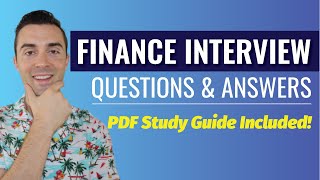 Finance Interview Questions amp Answers  For EntryLevel Roles [upl. by Zulaledairam]