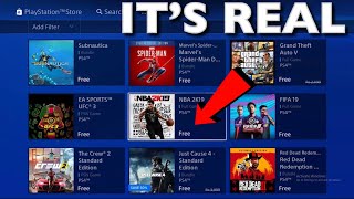 HOW TO GET PS4 GAMES FOR FREE 2023 [upl. by Trellas602]