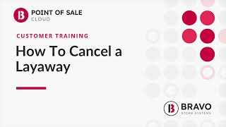 How To Cancel a Layaway [upl. by Meehyr550]