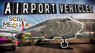 2024 AIRPORT VEHICLES Contest Announcement For Hide and Seek Map  Scrap Mechanic [upl. by Evoy]