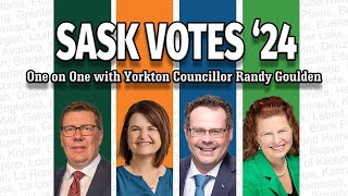 Sask Votes 24 Yorkton Councillor Randy Goulden [upl. by Barthol673]