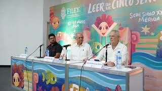 Presentan el libro “De puerto a puerto” en la Filey 2024 [upl. by Aulea669]