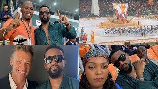 FALLY IPUPA ÉTAIT LINVITÉ SPÉCIAL DU PRÉSIDENT DE LA CAF LORS DE LOUVERTURE DE LA CAN 2024 SUIVEZ🦅 [upl. by Suiradel186]