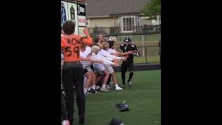 Byron Center vs Union football highschoolfootball michigan grandrapids [upl. by Ettigirb472]