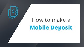 How to make a Mobile Deposit [upl. by Desireah]