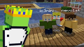 DREAM SMP LORE STREAM  NEVNATION 28 minecraft tomodachi life [upl. by Awra633]