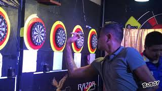 DARTS🎯SINGLES FINALS LOURENCE “GUNNER” ILAGAN versus JHAY DORIA 112821 [upl. by Sanfourd]