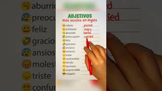 Adjetivos en inglés [upl. by Refanej]