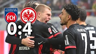 Frankfurt rückt an Bayern ran Marmoush amp Brown MASTERCLASS [upl. by Adekahs]