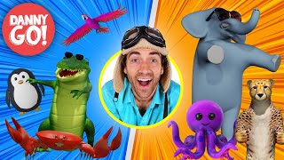 quotThe Animal Dance Gamequot 🐙🐊🐒 Would You Rather Brain Break  Danny Go Songs for Kids [upl. by Wahlstrom]