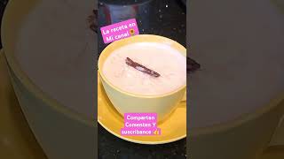 Arroz con leche receta en mi canal pasen aver el video👍 [upl. by Dickerson]