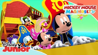 Sørøvereventyr  Mickey Mouse Magihuset  Disney Junior Danmark [upl. by Ferrand332]