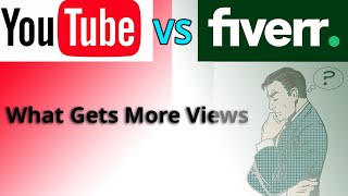 YouTube vs Fiverr Video Promotion  How To Get More Views [upl. by Hurwitz773]