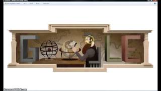 Gerardus Mercator’s Google Doodle Illuminati Freemason Symbolism [upl. by Anujra]