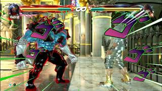 Tekken 7 Gigas secret move Overkill Golem set up 117 damage [upl. by Kenward262]