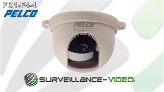 Pelco FD1F44 Camera Demo from SurveillanceVideoCom [upl. by Meda514]