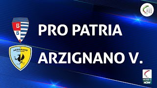 Pro Patria  Arzignano V 11  Gli Highlights [upl. by Llerad197]