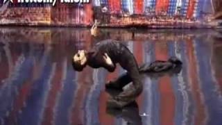 Britains Got Talent  Break Dancing Body Popping Matrix Audition [upl. by Telimay]