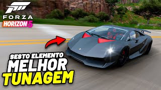 MELHOR TUNAGEM para LAMBORGHINI SESTO ELEMENTO no FORZA HORIZON 5 2024 [upl. by Haliek]