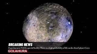 Experiment at NASAs special facility There is a high probability of life on the dwarf planet Ceres [upl. by Eiramesor]