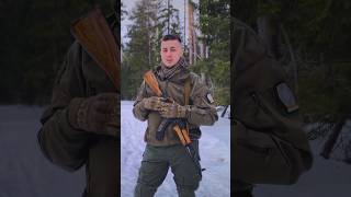 🔥Один из вариантов применения СХП Охолощенного оружия ak47 ссср asmr akm акм калашников [upl. by Leanahtan670]