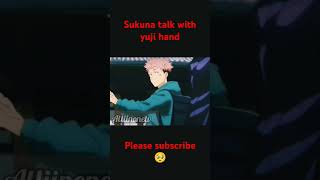 Yuji struggling with sukuna yuji yujiitadori sukunaedit jujutsukaisen animeviralshort [upl. by Juline]