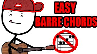 BARRE CHORDS made EASY [upl. by Dilks255]