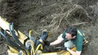 Fixing an International Harvester 3414 Backhoe  4  My Garage Build HD Time Lapse [upl. by Nyrmac]