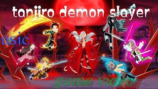 tanjiro demon slayer lll ANIME lll LINE lll music video 🎮 game [upl. by Niattirb]