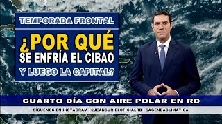 Miércoles 20 noviembre  Un nuevo frente frío se acercará a República Dominicana [upl. by Ameerahs102]