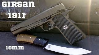 Girsan 1911 10mm Long Slide First Impressions [upl. by Elyk]