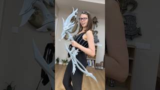 Fully assembled bow from Genshin Impact 🏹 3dprinting cosplay [upl. by Attelrahs503]