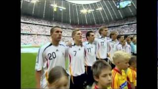 Deutschland 2006 FIFA World Cup  Deutschland Hymne [upl. by Nerval979]