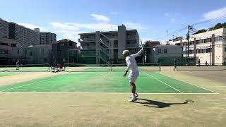 Good Swing ‼︎ Ogajun Tennis Stroke Foreside on 2nd May 2024 [upl. by Antonius]