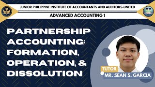 ADVANCED ACCOUNTING 1 Partnership Accounting Formation Operation amp Dissolution [upl. by Eromle]