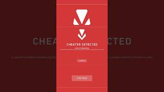 My first ever cheater detected screen valorant [upl. by Burg]