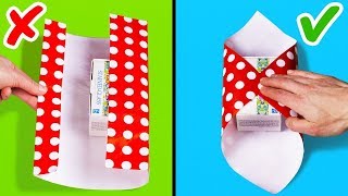 25 IDEAS FÁCILES PARA ENVOLVER REGALOS [upl. by Nedloh]