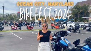 Bike Fest 2024 in OCMD  Fun Vacation  Biker Week [upl. by Ylecic451]